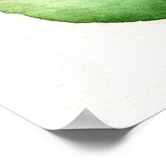 Affiche Violettes bleues (Coin)