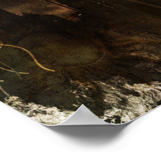 affiche volante steampunk (Coin)