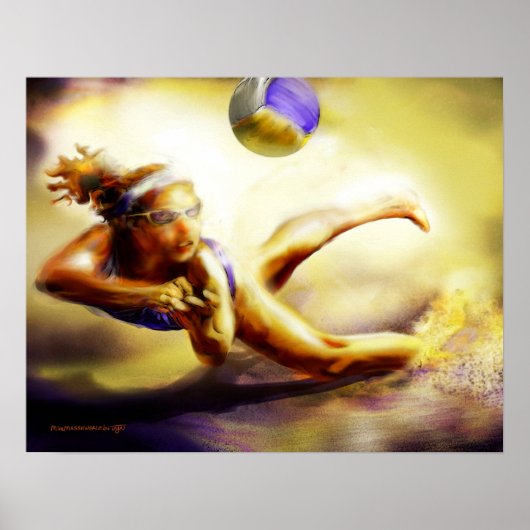 Affiche VolleyBall (Devant)