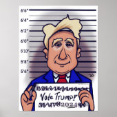 Affiche Vote Trump Matte (Devant)