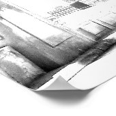 Affiche Voyage en B/W (Coin)