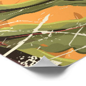 Affiche Voyage en Serbie Caricature (Coin)