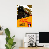 Affiche Voyage en train vintage Canada 2 (Bureau à domicile)