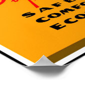 Affiche Voyage en train vintage Canada 2 (Coin)