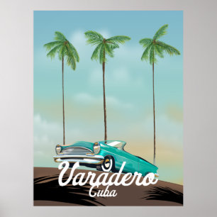 Affiche Voyage Varadero Cuba