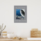 Affiche Vue Avion (Cuisine)