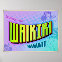 Affiche WAIKIKI