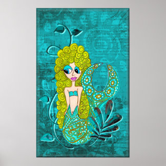 Affiche Whimsical Mermaid