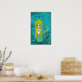 Affiche Whimsical Mermaid (Cuisine)