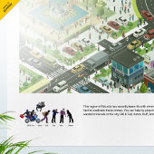 Affiche | Wimmelbild | Wespepolitan West park