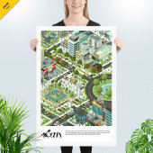 Affiche | Wimmelbild | Wespepolitan West park