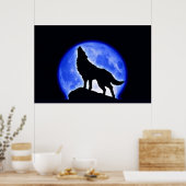 Affiche Wolf Howat at Moon Imprimer - Affiche Wolf (Cuisine)