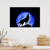 Affiche Wolf Howat at Moon Imprimer - Affiche Wolf (Cuisine)