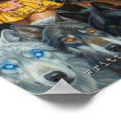 Affiche WOLF PACK : Âmes sœurs, Vol. 2 par Shana E (Coin)
