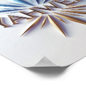 Affiche Yahweh Imprimer | Art Mur Ai Christian Mat (Coin)