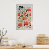 Affiche Yayoi Kusama - Impression abstraite de Yay (Cuisine)