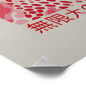 Affiche Yayoi Kusama - Impression abstraite de Yay (Coin)