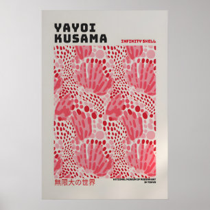 Affiche Yayoi Kusama - Impression abstraite de Yay