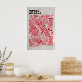 Affiche Yayoi Kusama - Impression abstraite de Yay (Cuisine)