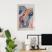 Affiche Yayoi Kusama - Impression Abstraite de Yay (Bureau à domicile)