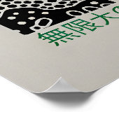 Affiche Yayoi Kusama - Impression abstraite de Yay (Coin)