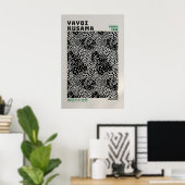 Affiche Yayoi Kusama - Impression abstraite de Yay (Bureau à domicile)