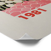 Affiche Yayoi Kusama - Impression abstraite de Yay (Coin)
