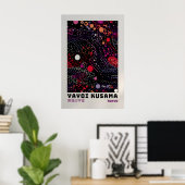Affiche Yayoi Kusama - Impression Abstraite de Yay (Bureau à domicile)