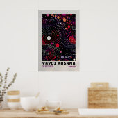 Affiche Yayoi Kusama - Impression Abstraite de Yay (Cuisine)