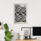 Affiche Yayoi Kusama - Impression abstraite de Yay (Bureau à domicile)