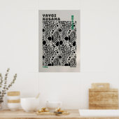 Affiche Yayoi Kusama - Impression abstraite de Yay (Cuisine)