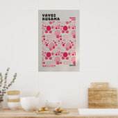 Affiche Yayoi Kusama - Impression abstraite de Yay (Cuisine)