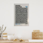 Affiche Yayoi Kusama - Impression abstraite de Yay (Cuisine)