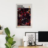 Affiche Yayoi Kusama - Impression Abstraite de Yay (Bureau à domicile)
