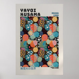 Affiche Yayoi Kusama - Impression abstraite de Yay