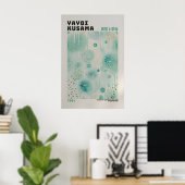 Affiche Yayoi Kusama - Impression Abstraite de Yay (Bureau à domicile)