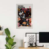 Affiche Yayoi Kusama - Impression Abstraite de Yay (Bureau à domicile)
