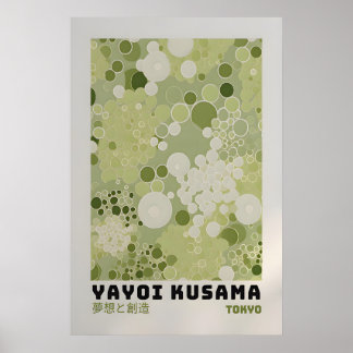 Affiche Yayoi Kusama - Impression Abstraite de Yay