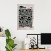 Affiche Yayoi Kusama - Impression abstraite de Yay (Bureau à domicile)