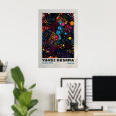 Affiche Yayoi Kusama - Impression Abstraite Yayoi (Bureau à domicile)