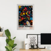 Affiche Yayoi Kusama - Impression Abstraite Yayoi (Bureau à domicile)