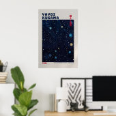 Affiche Yayoi Kusama - Impression Abstraite Yayoi (Bureau à domicile)