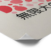 Affiche Yayoi Kusama - Impression Abstraite Yayoi (Coin)