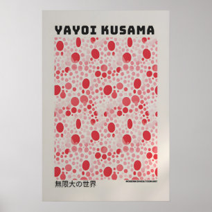 Affiche Yayoi Kusama - Impression Abstraite Yayoi