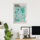 Affiche Yayoi Kusama - Impression Abstraite Yayoi (Bureau à domicile)