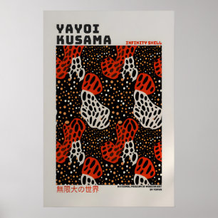 Affiche Yayoi Kusama - Impression Abstraite Yayoi