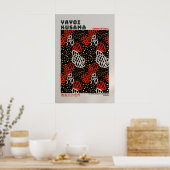 Affiche Yayoi Kusama - Impression Abstraite Yayoi (Cuisine)