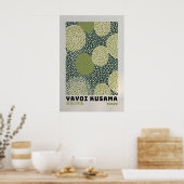 Affiche Yayoi Kusama - Impression Abstraite Yayoi  (Cuisine)