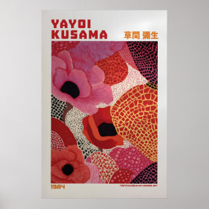 Affiche Yayoi Kusama - Inspirée de Yayoi Kusama