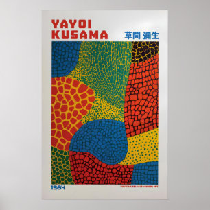 Affiche Yayoi Kusama - Inspirée de Yayoi Kusama